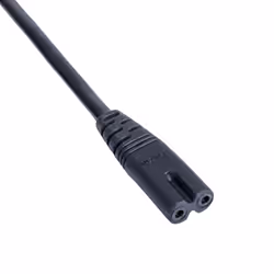 Akyga AK-AG-03A câble électrique Noir 1,5 m Prise d'alimentation type G Coupleur C7