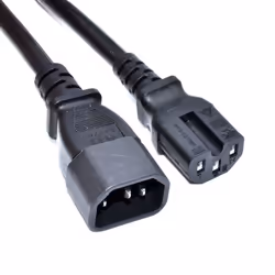 Akyga AK-UP-05, 1 m, IEC C14, Coupleur C15, 250 V
