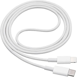Câble usb usb-c® mâle, Connecteur Lightning 1.00 m blanc AK-USB-35 - Akyga