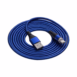 Akyga AK-USB-43, 2 m, USB C, USB A, USB 2.0, Bleu