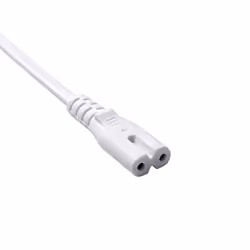 Akyga AK-RD-06A câble électrique Blanc 1,5 m Coupleur C7 CEE7/16
