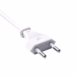 Akyga AK-RD-06A câble électrique Blanc 1,5 m Coupleur C7 CEE7/16