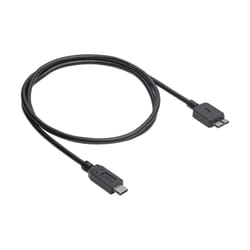 Akyga AK-USB-44 câble USB 1 m USB 3.2 Gen 1 (3.1 Gen 1) USB C Micro-USB B Noir