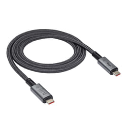 Akyga AK-USB-45 câble USB 1 m USB4 Gen 3x2 USB C Noir