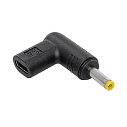 Akyga AK-ND-C04 changeur de genre de câble USB-C 4.0 x 1.7 mm Noir