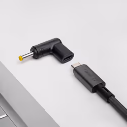 Akyga AK-ND-C04 changeur de genre de câble USB-C 4.0 x 1.7 mm Noir