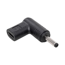 Akyga AK-ND-C05 changeur de genre de câble USB-C 3.5 x 1.35 mm Noir