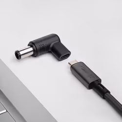 Akyga AK-ND-C07 changeur de genre de câble USB-C 7.4 x 5.0 mm Noir