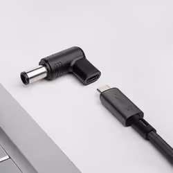Akyga AK-ND-C08 changeur de genre de câble USB-C 7.4 x 5.0 mm Noir