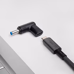 Akyga AK-ND-C09 changeur de genre de câble USB-C 4.5 x 3.0 mm Noir