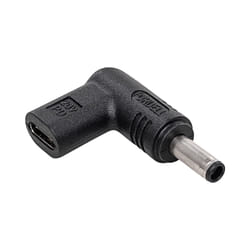 Akyga AK-ND-C10 changeur de genre de câble USB-C 4.5 x 3.0 mm Noir