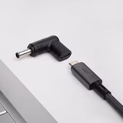 Akyga AK-ND-C10 changeur de genre de câble USB-C 4.5 x 3.0 mm Noir