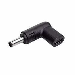 Akyga AK-ND-C10 changeur de genre de câble USB-C 4.5 x 3.0 mm Noir