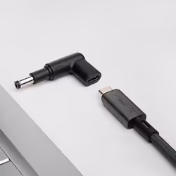 Akyga AK-ND-C13 changeur de genre de câble USB-C 4.8 x 1.7 mm Noir