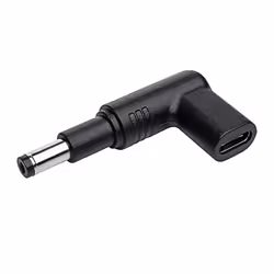 Akyga AK-ND-C13 changeur de genre de câble USB-C 4.8 x 1.7 mm Noir