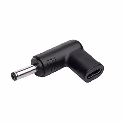 Akyga AK-ND-C15 changeur de genre de câble USB-C 4.0 x 1.35 mm Noir
