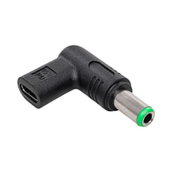 Akyga AK-ND-C18 changeur de genre de câble USB-C 6.3 x 3.0 mm Noir