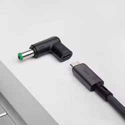 Akyga AK-ND-C18 changeur de genre de câble USB-C 6.3 x 3.0 mm Noir