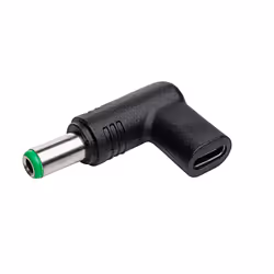 Akyga AK-ND-C18 changeur de genre de câble USB-C 6.3 x 3.0 mm Noir