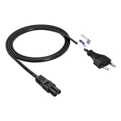 Akyga AK-RD-01C câble électrique Noir 1,5 m CEE7/16 IEC C7