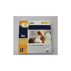 Stomsan 76751 joint pour fenêtres et portes de type epdm p 6 m blanc Yato