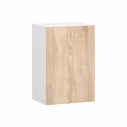AKORD Furniture Factory KS0PLIMBIA005, 1 portes(s), 2 étagères, Blanc, Porte à charnière, 16 mm, 305 mm