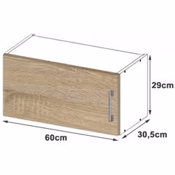 AKORD Furniture Factory KS0PLIMBIA003 Armoire de rangement de salle à manger et de cuisine - Vue supplémentaire 4
