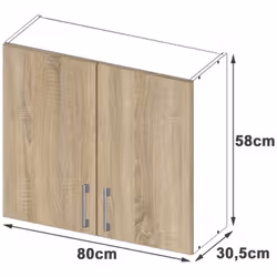 AKORD Furniture Factory KS0PLIMBIA002 Armoire de rangement de salle à manger et de cuisine - Vue supplémentaire 4
