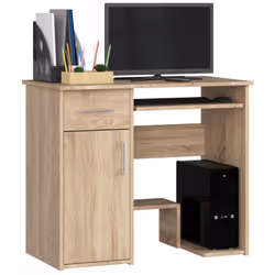 AKORD Furniture Factory IP0PJAYDAB002, Droit, Forme rectangulaire, Mat, Couleur chêne, 1 tiroir(s), 500 mm