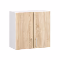 AKORD Furniture Factory KS0PLIMBIA006, 2 portes(s), 2 étagères, Blanc, Porte à charnière, 16 mm, 305 mm