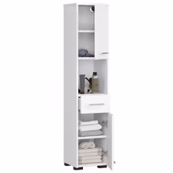 AKORD Furniture Factory OP0LLAZBIA001 armoire de rangement de salle de bain Blanc