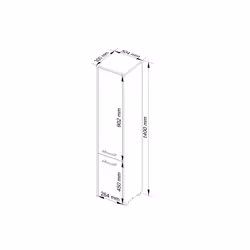 AKORD Furniture Factory OP0LLAZBIA003 armoire de rangement de salle de bain Blanc