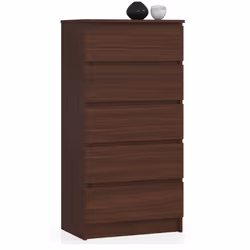 AKORD Furniture Factory OP0LK-6VEN005, Wenge, 5 tiroir(s), Mat, 16 mm, 51 cm, 400 mm
