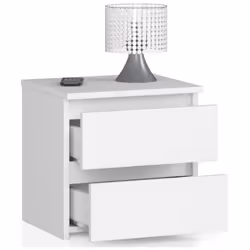 AKORD Furniture Factory OP0LCL2BIA001 Table de nuit et table de chevet 2 tiroir(s)