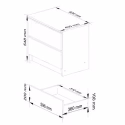 AKORD Furniture Factory OP0LK-6DAB001 Commode