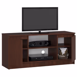 AKORD Furniture Factory OP0LRTVVEN005 Support TV et centre de divertissement 2 étagères