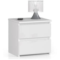 AKORD Furniture Factory OP0LCL2POL001 Table de nuit et table de chevet 2 tiroir(s)