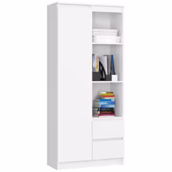 AKORD Furniture Factory RP0PREGBIA008, Blanc, 7 étagères, Mat, 16 mm, 350 mm, 800 mm