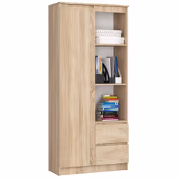 AKORD Furniture Factory RP0PREGDAB009, Chêne, 7 étagères, Mat, 16 mm, 350 mm, 800 mm