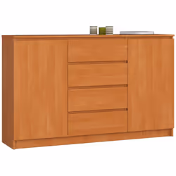 AKORD Furniture Factory OP0LK-1OLC001, 4 tiroir(s), Mat, 4 étagères, 2 portes(s), 16 mm, 51 cm