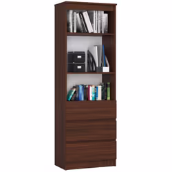 AKORD Furniture Factory RP0PREGVEN005, Wenge, 3 étagères, Mat, 16 mm, 350 mm, 600 mm