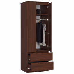 AKORD Furniture Factory SP0PSYSVEN001 placard et armoire de chambre à coucher 1 étagères 2 portes(s) Wenge