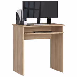 AKORD Furniture Factory IP0PSYSDAB002 bureau d'ordinateur Couleur chêne