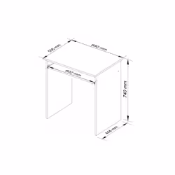 AKORD Furniture Factory IP0PSYSWEN001 bureau d'ordinateur Bois