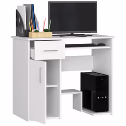 AKORD Furniture Factory IP0PJAYBIA001 bureau d'ordinateur Blanc