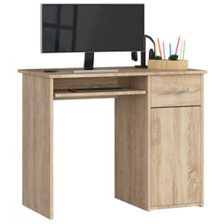 AKORD Furniture Factory IP0PPINDAB001 bureau d'ordinateur Couleur chêne