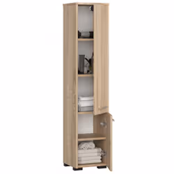 AKORD Furniture Factory OP0LLAZDAB003 armoire de rangement de salle de bain Chêne