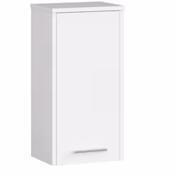 AKORD Furniture Factory 5901738165694, Blanc, Sur pied, 2 étagères, 1 portes(s), Mat, Porte à charnière