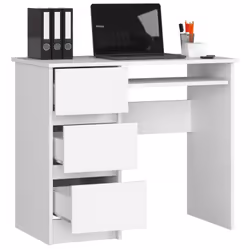 AKORD Furniture Factory IP0PBIUBIA009 bureau d'ordinateur Blanc