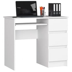AKORD Furniture Factory IP0PBIUBIA008 bureau d'ordinateur Blanc